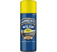 Hammerite Spray Paint Aerosol Smooth & Hammered Black, White, Silver, Blue, ++