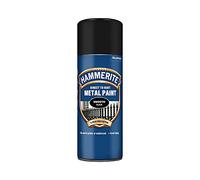 Hammerite Direct to Rust Smooth Finish Aerosol Black 400ml