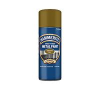 Hammerite SFGOAERO Direct to Rust Smooth Finish Aerosol Gold 400ml