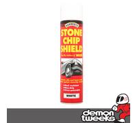 Hammerite Stone Chip Shield Moisture Rust Protection Paint White 600ml Aerosol