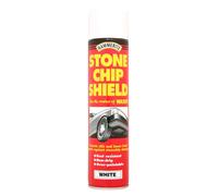 Hammerite Stone Chip Shield Moisture Rust Protection Spray Paint White 600ml