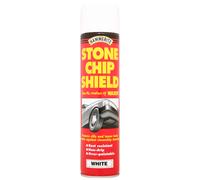 Hammerite Stone Chip Shield White 600ml Moisture Rust Protection Spray Paint Car
