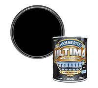 Hammerite Ultima Metal Paint Smooth Black 750ml