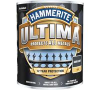 Hammerite Ultima Matt Metal Paint - 750ml - Dark Grey