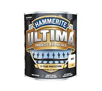Hammerite Ultima Matt Metal Paint - 750ml - White, (Pack of 1), HMMUMMWH750