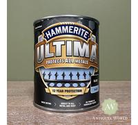 Hammerite Ultima Metal Paint Smooth Black 750ml