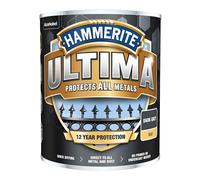 Hammerite Ultima Matt Metal Paint - 750ml - Dark Grey