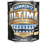 Hammerite Ultima Metal Paint Matt Black 750ml