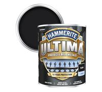 Hammerite Ultima Metal Paint Smooth Black 750ml