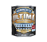 Hammerite Ultima Smooth Metal Paint - 750ml - Ruby Red, (Pack of 1), HMMUMSRR750