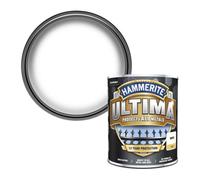 Hammerite Ultima Matt Metal Paint - 750ml - White, (Pack of 1), HMMUMMWH750