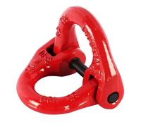 Hammerlock Coupling Connecting Link Alloy Steel Lifting Connection Buckle Safety Chain Link for Trailers, Hammocks, Cranes(3.15t/6944lbs)