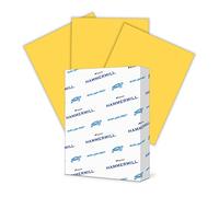 Hammermill Colored Paper, 20 lb Goldenrod Printer Paper, 8.5 x 11-1 Ream (500 Sheets) - Made in The USA, Pastel Paper, 103168R