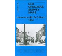 Hammersmith and Fulham 1894: London Sheet 086.2 (Old O.S. Maps of London)