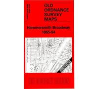 Hammersmith Broadway 1865-94: London Large Scale 10.06 (Old Ordnance Survey Maps of London)