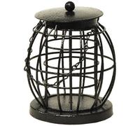 Hammertone Mini Lantern Bird Feeder, Metal Mesh For Nuts And Seeds, Wild Bird Dispenser