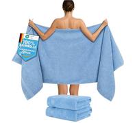Hammetex Bathrobe 100% Cotton Unisex for Men and Women Quality 400 g/m² Quality Soft Absorbent Terry Towelling Bathrobe for Couples with Pockets