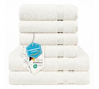 Hammetex Bathrobe 100% Cotton Unisex for Men and Women Quality 400 g/m² Quality Soft Absorbent Terry Towelling Bathrobe for Couples with Pockets