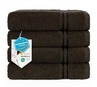 Hammetex Bathrobe 100% Cotton Unisex for Men and Women Quality 400 g/m² Quality Soft Absorbent Terry Towelling Bathrobe for Couples with Pockets