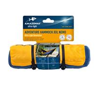 Amazonas - Leichthängematte Adventure XXL Nemo - Hammock size 3,2 x 2,3 m, orange/blue