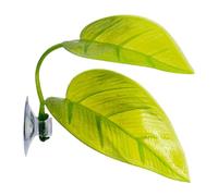 Hammock Bed for Simulated Lively Leaves Design Plant Mounted on Heavy Duty Fish Rest Point Creative Decoration for Bet