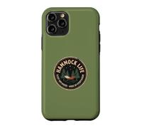 Hammock Camper Sleep Between Trees Outdoor Camping Humor Case for iPhone 11 Pro