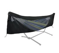Hammock Cover Waterproof, Windproof Dustproof Hammock Stand Cover, UV Protection 420D Oxford Cloth Garden Hammock Protector Cover for Outdoor Hammocks with Spreader bar and Double Hammocks with Stand