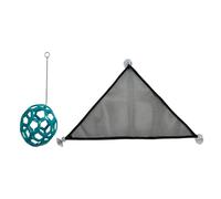 Hammock for Bearded Dragon - Basking Lounger with Ball,Bearded Dragon Climbing Hammock | for Lizards Chameleons Geckos Vegetable Feeding Exercise Climbing