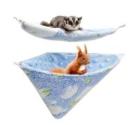 Hammock for Guinea Pigs Hanging Corner for Sleeping and Squirrel Game | Squirrel cage hammock in apartment, country house, residence, living room, bedroom, garage and