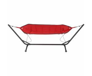 Hammock Garden Hammock Garden Lounge Bahia Red Steel Frame 305x105x104 Cm