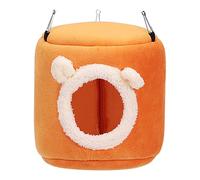 Hammock House For Birds - Washable Parrot Warmer, Soft Winter Nest, Hanging Bed, Comfortable Resting Place, Durable Fabric, Three Hooks Stand | Warm Shelter Squirrels, Munias And A