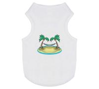 'Hammock On A Desert Island' Pet Dog/Cat T-Shirt (PT00130073)