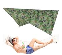 Hammock Rain Fly - Lightweight Backpacking Tarp For Camping And Outdoor Adventures | Compact Waterproof Tarp Shelter For Travel, Hiking, And Survival, Ideal Tent Footprint Or Shade Cover