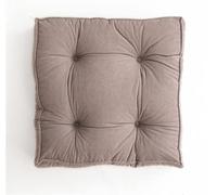 Hammock seat cushion, 1pcs Kitchen Chair Cushions Square, Chair Pads for Dining Chairs, Seat Cushions for Kitchen Chairs 40x40, Single Outdoor Dining Chair Cushion, 10cm/4in Extra Thick(Khaki,45*45cm)