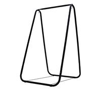 Hammock Stand Only,100KG Bearing Heavy Duty Portable Swing Stand Indoor/Outdoor Hammock Frame,A-shaped Metal Steel Folding Weather Resistant Sturdy Hanging Chair Stand for Patio,Garden,Bedroom (Black)