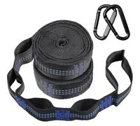 Hammock straps, camping hammock strap set, 6m combined length, 30 + 2 loops, 907kg heavy-duty strap