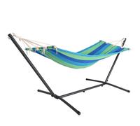 Hammock with Metal Frame Green 200x80cm