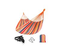 Hammock with Two Pillows, Rainbow