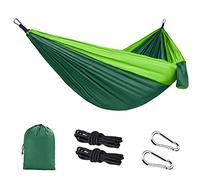 Hammocks Camping Hammock with 270x140cm,Nylon Portable Outdoor Hammock Load Capacity up to 300 kg, Hammock Tent Suitbal for Backpacking, Camping, Travel, Beach, Garden
