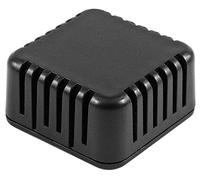 Hammond 1551V1BK Miniature Plastic Enclosure Vented 40x40x20mm Black