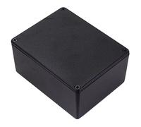 HAMMOND 1590CBK Enclosure, Diecast, IP54, Instrument, 120 mm, 94 mm, 56.5 mm, Aluminium Alloy, Black