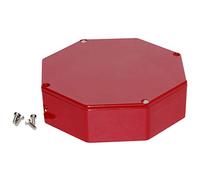 Hammond 1590STPCRD Stomp Box Diecast Enclosure Octagon 133 x 133 x 39 Red