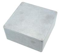 Hammond 1590U Large Natural Diecast Enclosure 119.5 x 119.5 x 59mm