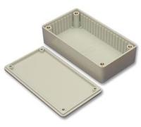 HAMMOND 1591CGY Enclosure, Flame Retardant, UL94V-0, IP54, Multipurpose, 120 mm, 65 mm, 40 mm (1 piece)