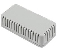 Hammond - Ip30 Miniature Vented Enclosure, Light Grey, 80X40X20mm