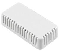 Hammond - Ip30 Miniature Vented Enclosure, White, 80X40X20mm