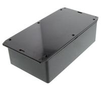 Hammond - Ip54 Black Flame Retardant Abs Enclosure With Flanged Lid - 191X110X57mm