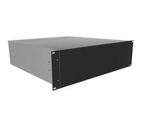 Hammond RM1U1922VBK Rack Mounted Enclosure 559x421x44mm Aluminium Black