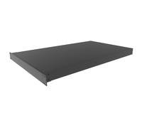 Hammond RM1U1928SBK Black Rack Mount Aluminium Enclosure
