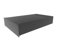 Hammond RM3U1928VBK Black Vented Rack Mount/Desk Top Aluminium Enc...